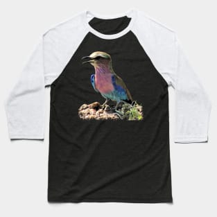 Roller - Bird in Africa Baseball T-Shirt